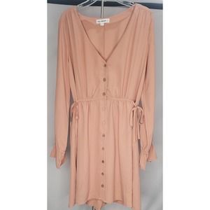 Fika The Brand Blush/Pink Dress Size Small